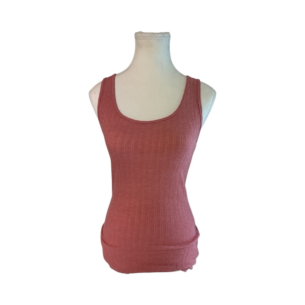 Pink Ribbed Tank Top. Brand New